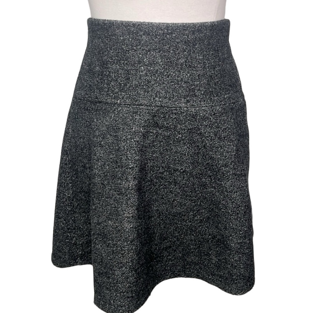 Loft Sweater Knit Skirt Black